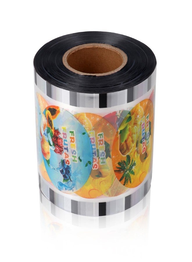 ICZW Bubble Boba Tea Sealing Film Roll Juice Cup Sealer 3000 Cups PP Plastic Cup 95 mm (3.74 inch) - Image 1